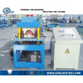 PLC Hidráulico Automático Galvanizado Ridge Cap Rolling Forma Línea / Metal Ridge Cap Roll Formando Máquina